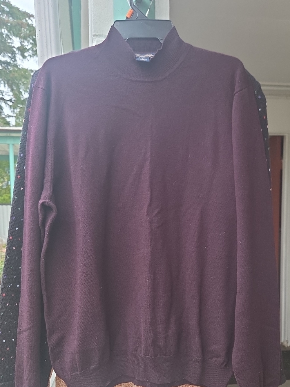 Brooks Brothers Plum Turtleneck Sweater